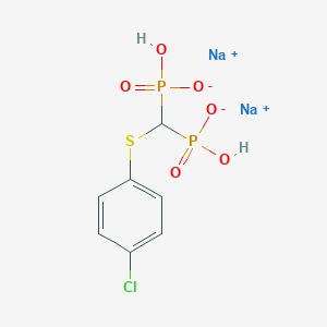 molecular formula C7H7ClNa2O6P2S B015491 Tiludronate Disodium CAS No. 149845-07-8