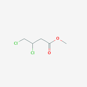 molecular formula C5H8Cl2O2 B15491088 Methyl 3,4-dichlorobutanoate CAS No. 819-93-2