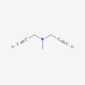 molecular formula C7H9N B15491262 N-Methyl-di(2-propynyl)-amine CAS No. 2568-61-8