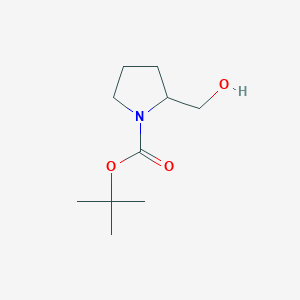 molecular formula C10H19NO3 B154913 叔丁基2-(羟甲基)吡咯烷-1-羧酸酯 CAS No. 170491-63-1
