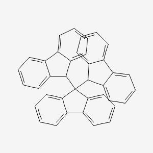 molecular formula C39H26 B15491589 9,9-bis(9H-fluoren-9-yl)fluorene CAS No. 1064-37-5