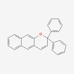 molecular formula C25H18O B15491593 2,2-Diphenyl-2h-benzo[g]chromene CAS No. 5257-16-9