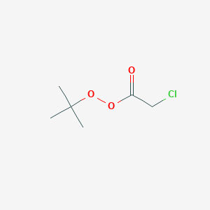 molecular formula C6H11ClO3 B15491622 tert-Butyl chloroethaneperoxoate CAS No. 2123-87-7
