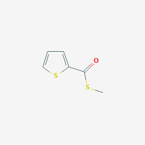 molecular formula C6H6OS2 B15491698 S-Methyl thiophene-2-carbothioate CAS No. 5365-44-6