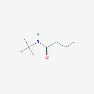 molecular formula C8H17NO B15491739 N-tert-butylbutanamide CAS No. 6282-84-4