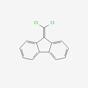 molecular formula C14H8Cl2 B15492004 9-Dichloromethylenefluorene CAS No. 835-17-6
