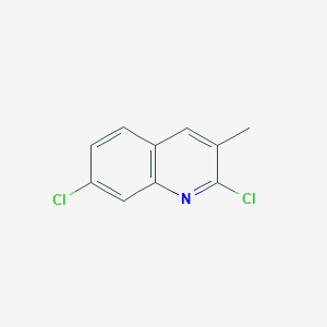 molecular formula C10H7Cl2N B154921 2,7-二氯-3-甲基喹啉 CAS No. 132118-46-8