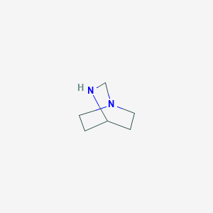 molecular formula C6H12N2 B15492120 1,3-Diazabicyclo[2.2.2]octane CAS No. 280-48-8