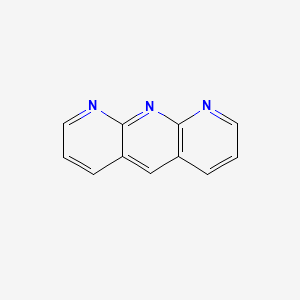 molecular formula C11H7N3 B15492173 Anthyridine CAS No. 261-15-4