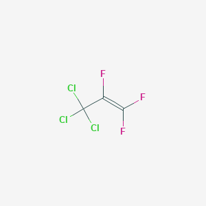molecular formula C3Cl3F3 B15492197 3,3,3-Trichloro-1,1,2-trifluoroprop-1-ene CAS No. 431-57-2