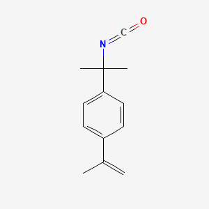 molecular formula C13H15NO B15492206 Benzene, 1-(1-isocyanato-1-methylethyl)-4-(1-methylethenyl)- CAS No. 2889-58-9