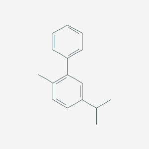 molecular formula C16H18 B15492283 2-Methyl-5-(propan-2-yl)-1,1'-biphenyl CAS No. 2086-50-2
