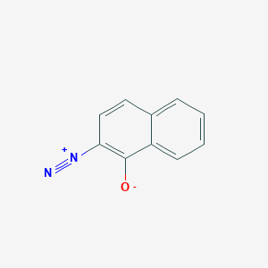molecular formula C10H6N2O B15492287 2-Diazonio-1-naphthalenolate CAS No. 879-15-2