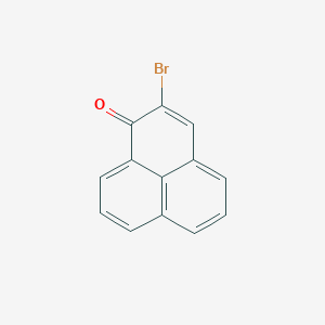 molecular formula C13H7BrO B15492300 2-Bromo-1h-phenalen-1-one CAS No. 3352-83-8