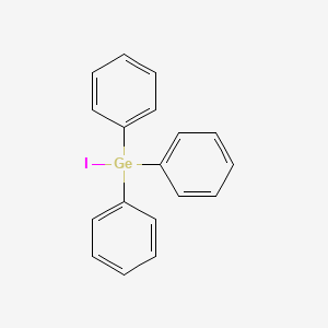 molecular formula C18H15GeI B15492326 Germane, iodotriphenyl- CAS No. 2181-43-3