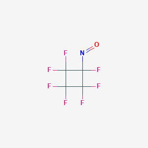 molecular formula C4F7NO B15492405 Heptafluoro(nitroso)cyclobutane CAS No. 2261-41-8