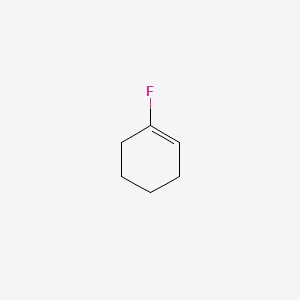molecular formula C6H9F B15492532 1-Fluorocyclohexene CAS No. 694-51-9