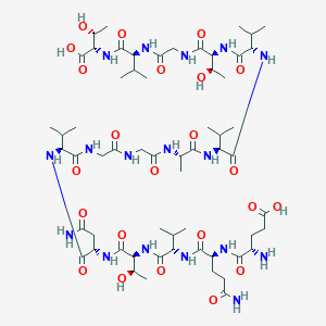 molecular formula C60H103N17O23 B15492655 alpha-Synuclein 