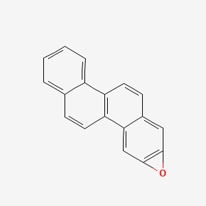 molecular formula C18H10O B15492704 Chryseno[2,3-b]oxirene CAS No. 221-73-8