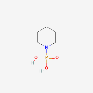 molecular formula C5H12NO3P B15492736 Phosphoropiperididate CAS No. 4764-18-5