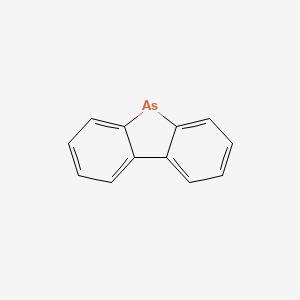 molecular formula C12H8As B15492765 Dibenzarsole 