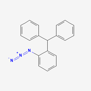 molecular formula C19H15N3 B15492798 1-Azido-2-(diphenylmethyl)benzene 