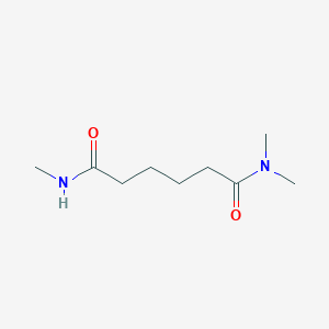 molecular formula C9H18N2O2 B15492873 N~1~,N~1~,N~6~-Trimethylhexanediamide CAS No. 1862-10-8