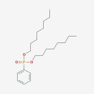 molecular formula C22H39O3P B154929 Dioctyl phenylphosphonate CAS No. 1754-47-8
