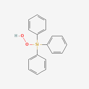 molecular formula C18H16O2Si B15492905 Triphenylsilyl hydroperoxide CAS No. 2319-38-2
