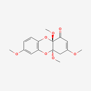 molecular formula C16H18O7 B15492933 Sampsone B 