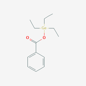molecular formula C13H20GeO2 B15493052 (Benzoyloxy)(triethyl)germane CAS No. 1018-18-4