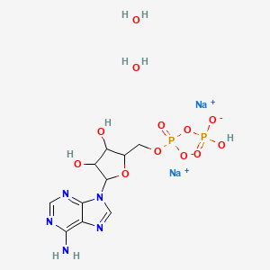 molecular formula C10H17N5Na2O12P2 B15493074 Adenosine 5'-diphosphate (disodium salt) 