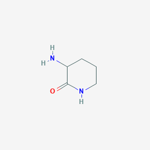 molecular formula C5H10N2O B154931 3-Aminopiperidin-2-one CAS No. 1892-22-4