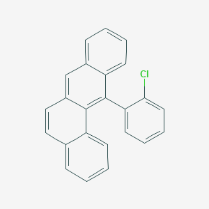 molecular formula C24H15Cl B15493167 12-(2-Chlorophenyl)tetraphene CAS No. 1558-05-0