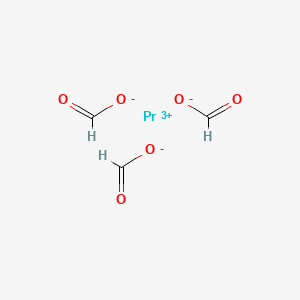 molecular formula C3H3O6Pr B15493235 Praseodymium triformate CAS No. 3252-52-6