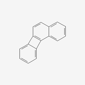 molecular formula C16H10 B15493240 Benzo[a]biphenylene CAS No. 252-47-1