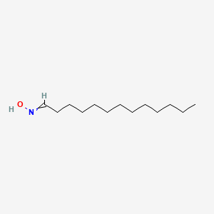 molecular formula C13H27NO B15493268 N-Tridecylidenehydroxylamine CAS No. 646-28-6