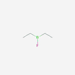 molecular formula C4H10BF B15493371 Diethyl(fluoro)borane CAS No. 367-45-3