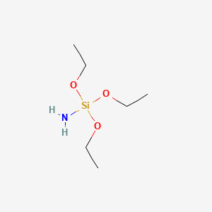molecular formula C6H17NO3Si B15493392 Silanamine, 1,1,1-triethoxy- CAS No. 2325-41-9