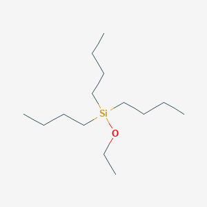 molecular formula C14H32OSi B15493445 Tributyl(ethoxy) silane CAS No. 4782-00-7