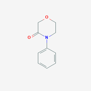 molecular formula C10H11NO2 B154935 4-Phenylmorpholin-3-one CAS No. 29518-11-4