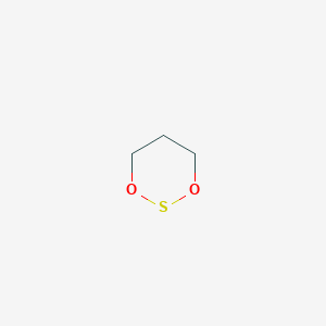 molecular formula C3H6O2S B15493526 1,3,2-Dioxathiane CAS No. 3358-26-7