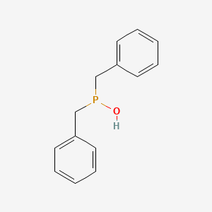 molecular formula C14H15OP B15493529 Dibenzylphosphinous Acid CAS No. 2328-95-2