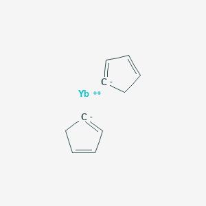molecular formula C10H10Yb B15493646 cyclopenta-1,3-diene;ytterbium(2+) CAS No. 1271-31-4