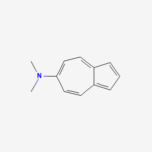 molecular formula C12H13N B15493667 N,N-Dimethylazulen-6-amine CAS No. 2048-68-2