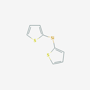 molecular formula C8H6S2Si B15493683 Dithienylsilane 