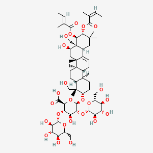 molecular formula C58H90O24 B15493720 Isoaesculioside D 