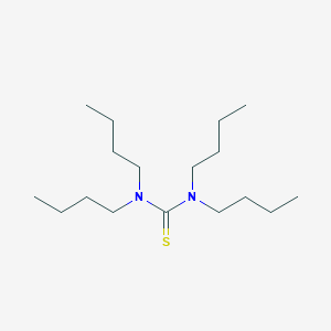 molecular formula C17H36N2S B15493870 N,N,N',N'-Tetrabutylthiourea CAS No. 2422-89-1
