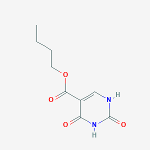 molecular formula C9H12N2O4 B15493987 butyl 2,4-dioxo-1H-pyrimidine-5-carboxylate CAS No. 3346-78-9