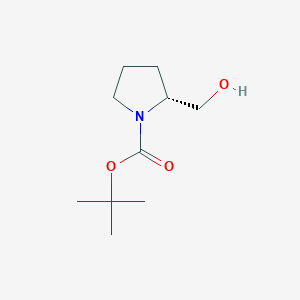 molecular formula C10H19NO3 B154940 Boc-D-脯氨醇 CAS No. 83435-58-9